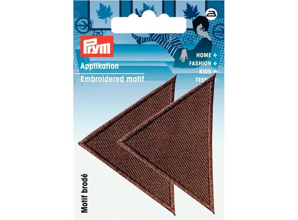 Applikasjon, brun trekant